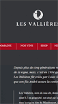 Mobile Screenshot of lesvallieres.ch